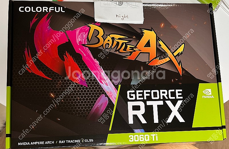지포스 rtx3060ti 미개봉 새제품 49만--0