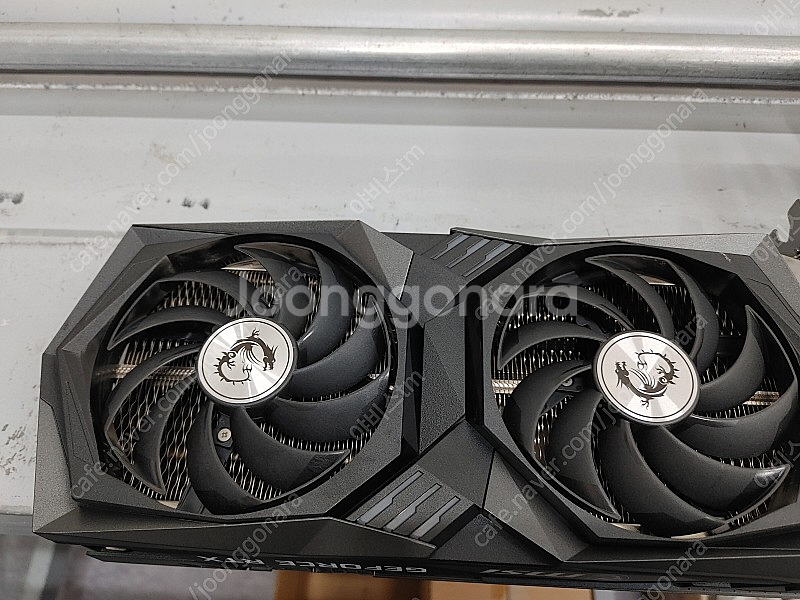 MSI RTX 3060 게이밍 트윈 팝니다 박스x--0