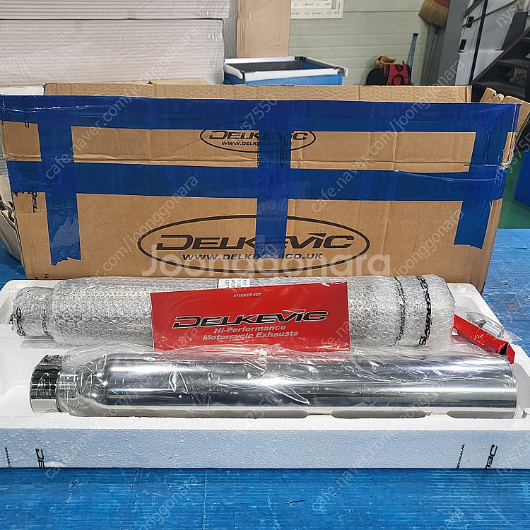 야마하 볼트 950R 델케빅머플러 팝니다.가격내림--4