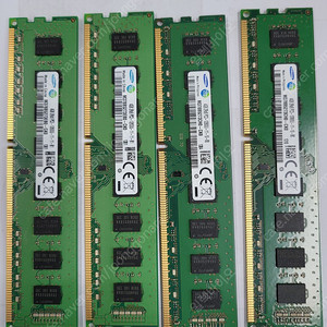 삼성램 DDR3 4G 4개 판매합니다.(택포)