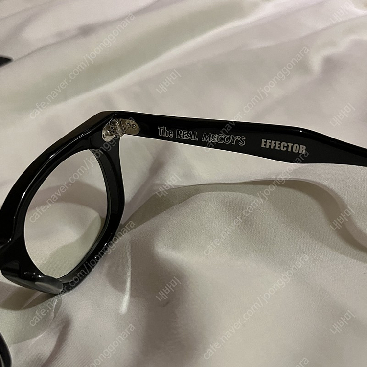 이펙터 리얼맥코이 오퍼레이션 / 리맥 콜라보레이션 협업 뿔테 안경테 선글라스 아넬형 타르트 옵티컬 줄리어스 레스카 ...--1