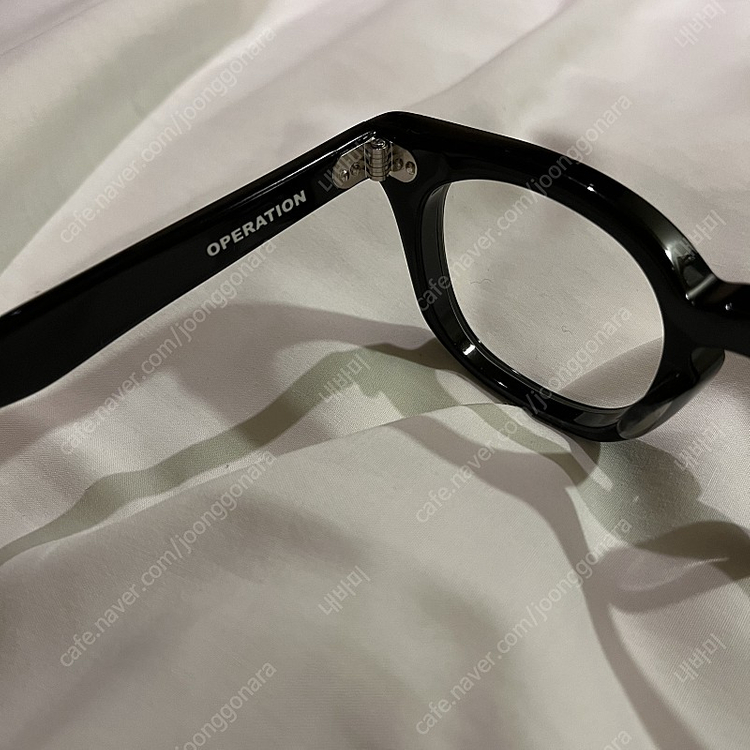 이펙터 리얼맥코이 오퍼레이션 / 리맥 콜라보레이션 협업 뿔테 안경테 선글라스 아넬형 타르트 옵티컬 줄리어스 레스카 ...--2