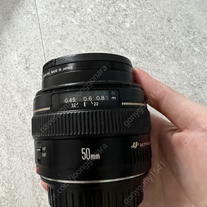 수원)캐논 50mm f1.4 쩜사렌즈