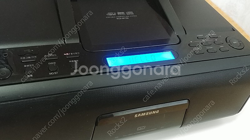 삼성 포터블오디오 (RCD-M75U),(카세트 CD플레...--2