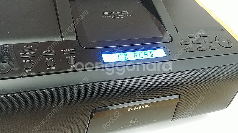 삼성 포터블오디오 (RCD-M75U),(카세트 CD플레...--3