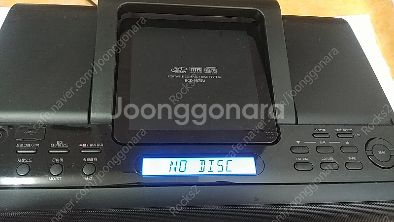 삼성 포터블오디오 (RCD-M75U),(카세트 CD플레...--4