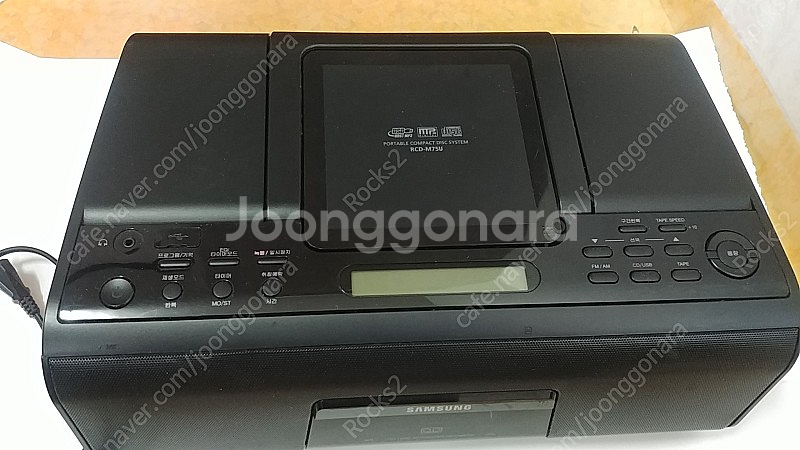 삼성 포터블오디오 (RCD-M75U),(카세트 CD플레...--9