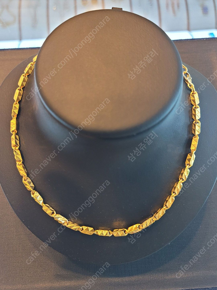 순금 콤보 목걸이 10.18돈--4