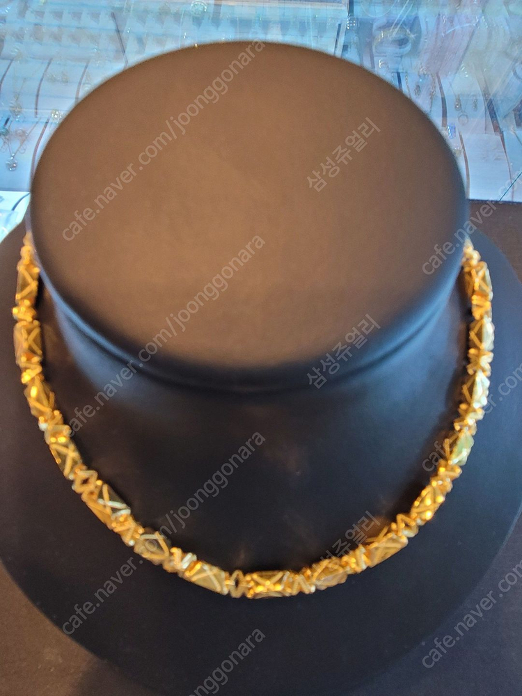 순금 콤보 목걸이 10.18돈--5