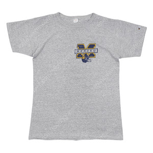 [L] 1980s USA Champion Merced College Football T-Shirt 챔피온 챔피언 티셔츠 80년대 빈티지 미제 미국생산 머세드 대학 풋볼