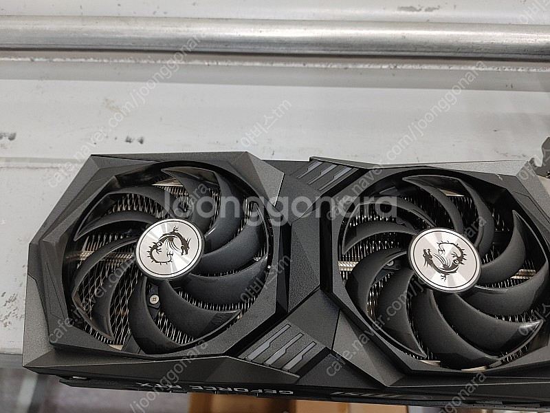 MSI RTX 3060 게이밍 트윈 팝니다 박스x--0