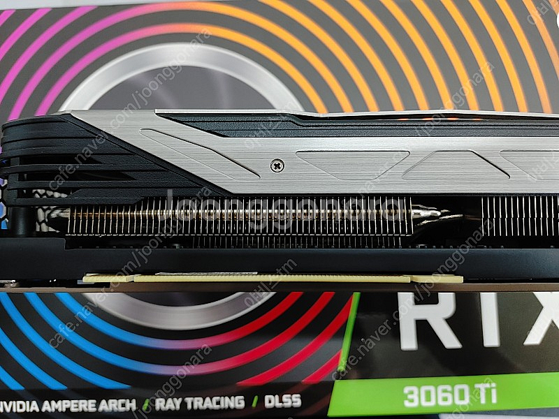 이엠텍 RTX 3060TI 블랙에디션 팝니다--1