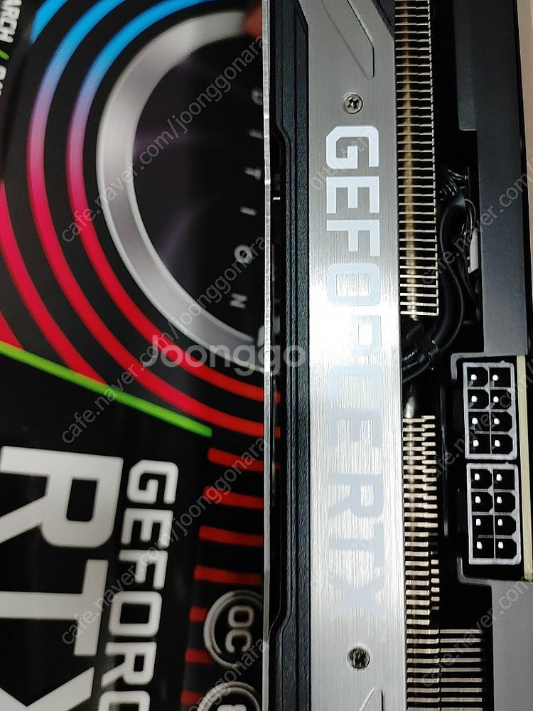 이엠텍 RTX 3060TI 블랙에디션 팝니다--3