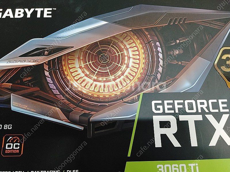 기가바이트 RTX 3060TI 팝니다--6