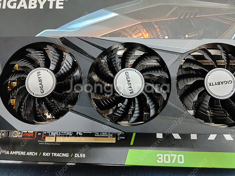 기가바이트 RTX 3070 게이밍 OC 팝니다 채굴 X--0