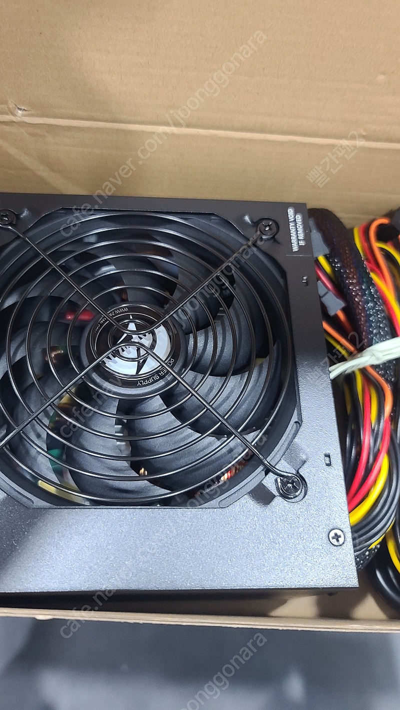 잘만 megamax 600w 80plus 파워 | 키보드/마우스/스피커 | 중고나라