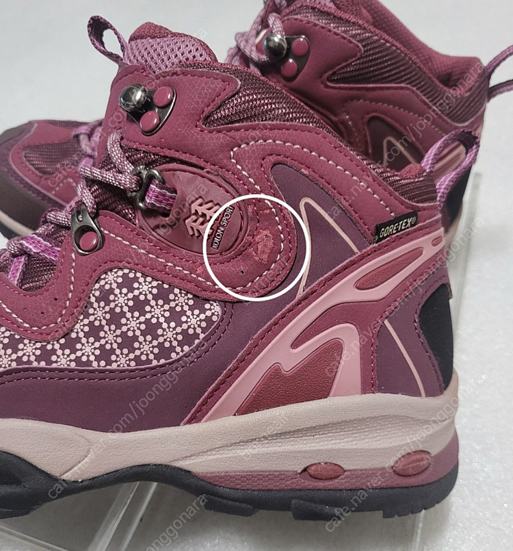 코오롱스포츠 KOLON SPORT 고어텍스 중등산화 트레킹화 여성용 250--6