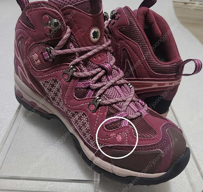 코오롱스포츠 KOLON SPORT 고어텍스 중등산화 트레킹화 여성용 250--7