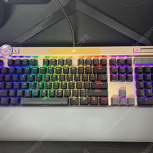 커세어 K100 RGB OPX 미드나잇 골드 게이밍 기계식 키보드