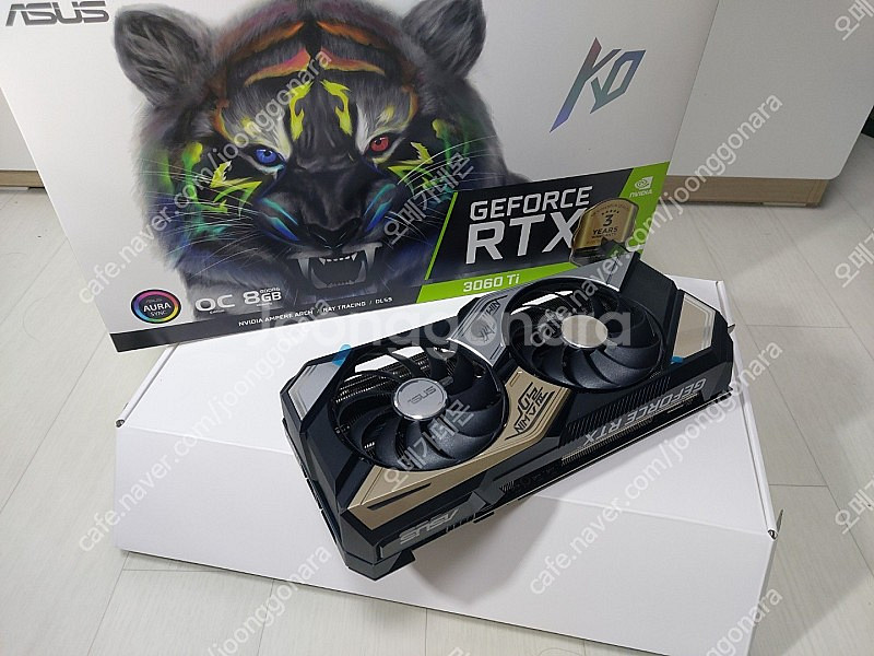 ASUS RTX3060TI KO OC-개봉후 5개월사용...--0