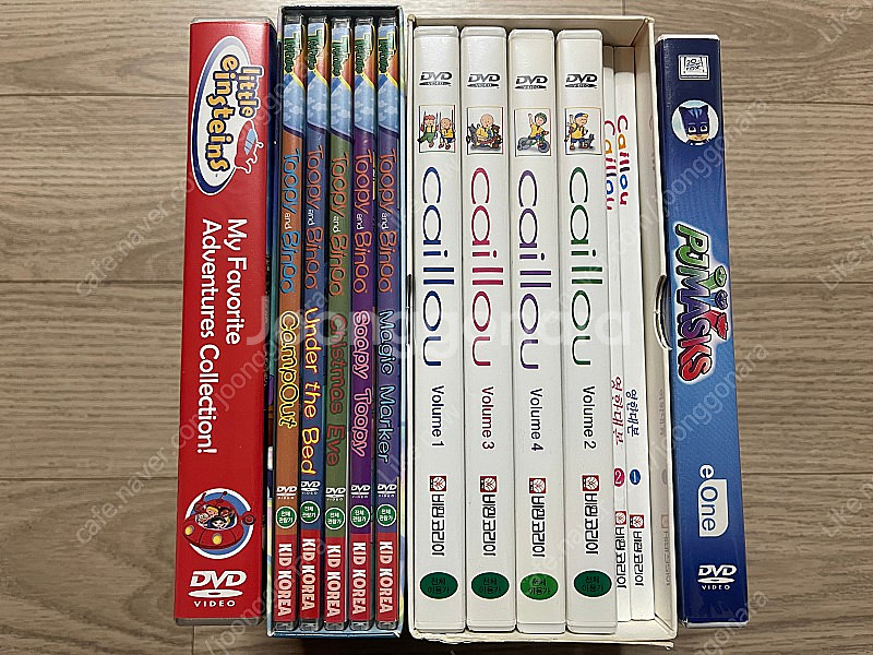 영어 교육 Dvd 출동 파자마 삼총사,리틀아인슈타인,까이유,투피앤비누--1