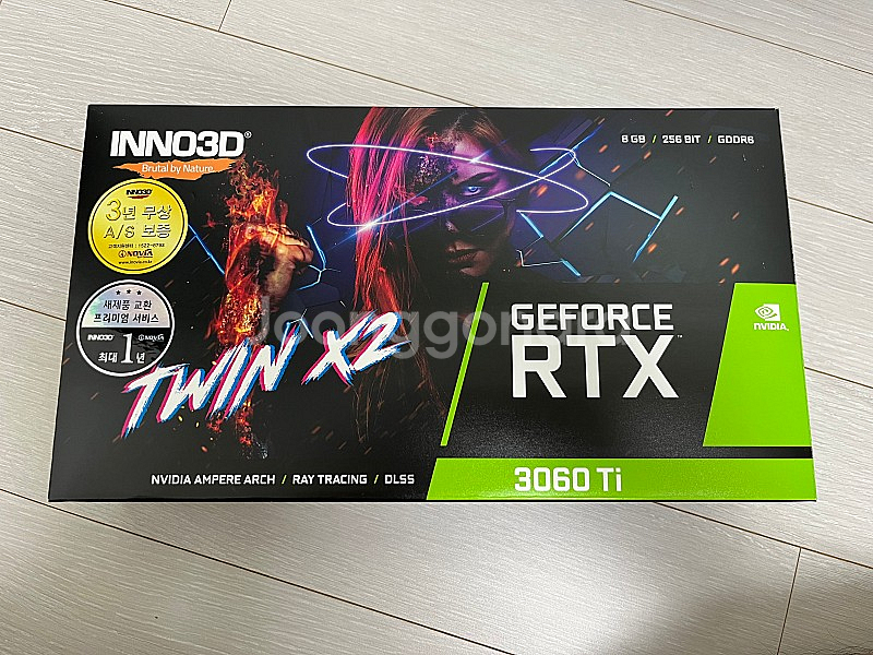 이노3d rtx 3060ti twin x2 lhr 팝니...--0