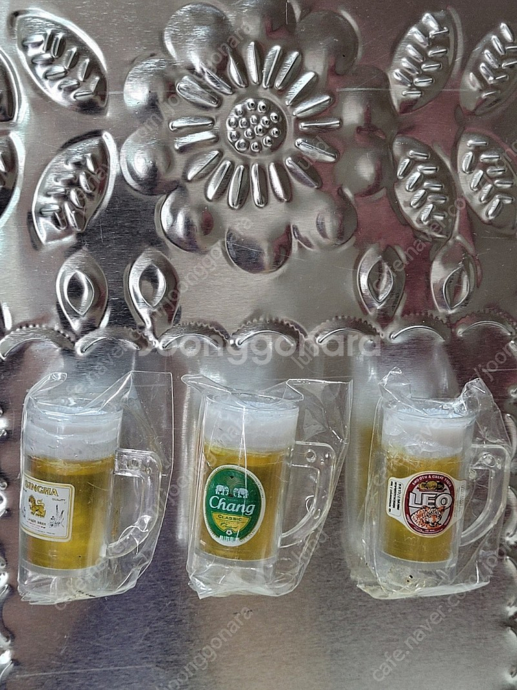 태국 대표맥주 3종(창/싱하/리오) 마그넷/냉장고자석/...--1