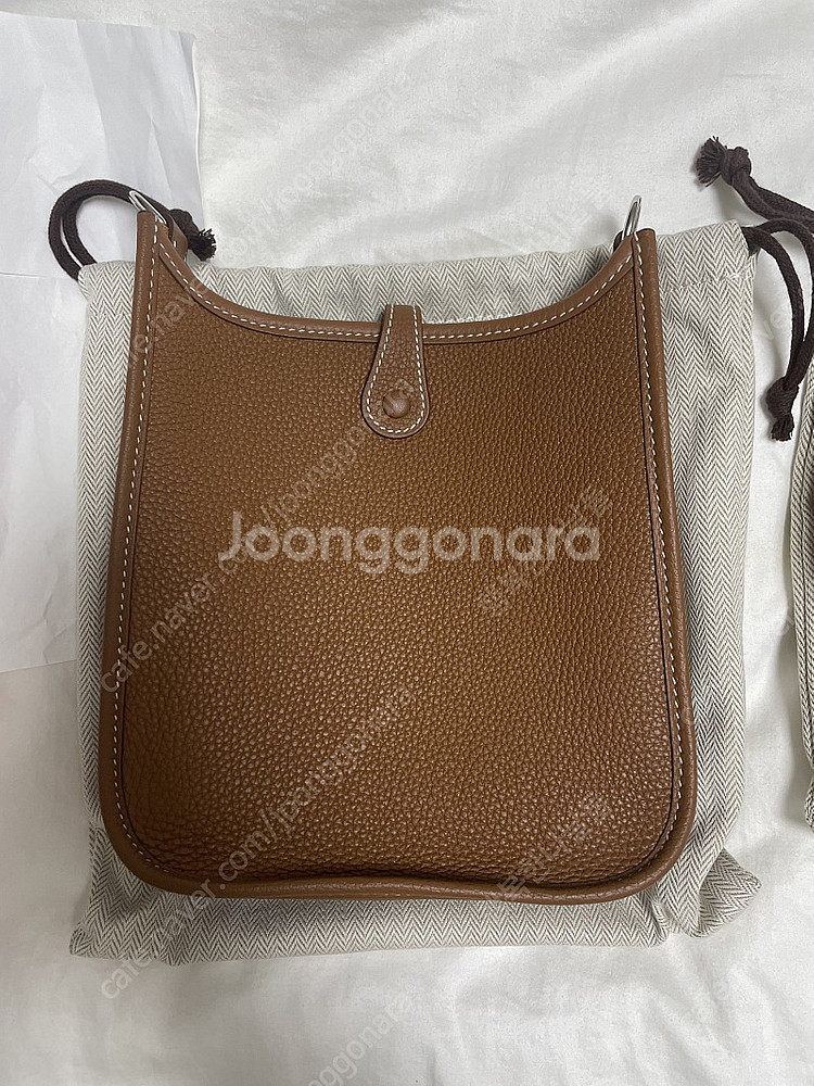 에르메스 에블린 미니 골드--2