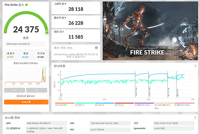 asus rx6600xt 23만--4