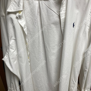 랄프로렌 흰셔츠 XL