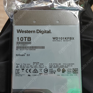 (새상품) Western Digital / 하드드라이브 / WD Red Pro / 10TB / WD101KFBX