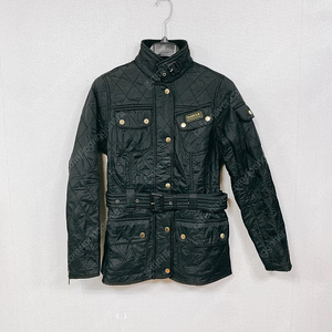 BARBOUR 바버 여성 블랙 퀼트 기모안감 자켓 점퍼 >>> 218000