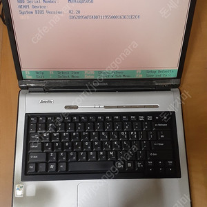 TOSHIBA Satellite L100 고장, 부품용 노트북 팝니다. (택포 1만2천)