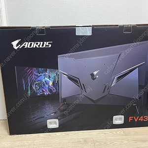 어로스 FV43U 4k 43인치 144hz 게이밍 모니터 판매합니다