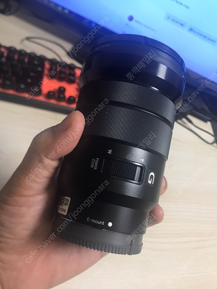 소니 zv e-10 카메라, 소니 E PZ 18-105mm 렌즈 거의 새것 팝니다--4