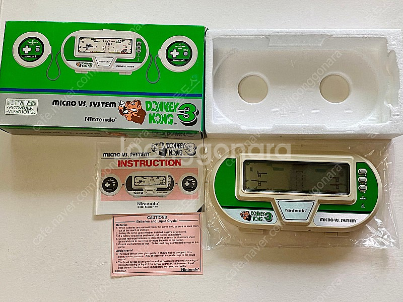 [신품] 닌텐도 게임앤워치 동키콩3 박스세트 게임워치 lsi--2