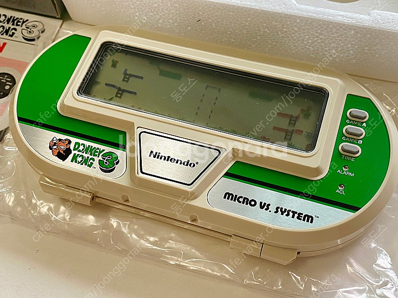 [신품] 닌텐도 게임앤워치 동키콩3 박스세트 게임워치 lsi--3