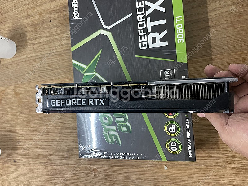 Rtx 3060ti 스톰 듀얼 미사용--2
