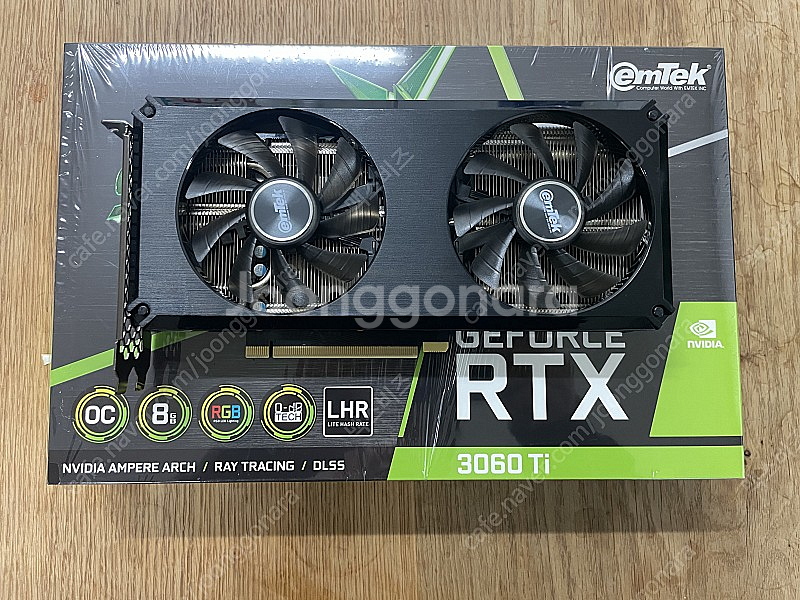 Rtx 3060ti 스톰 듀얼 미사용--3
