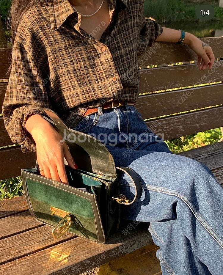 모데스트무드 modest mood informal check shirts 인포멀체크셔츠--0