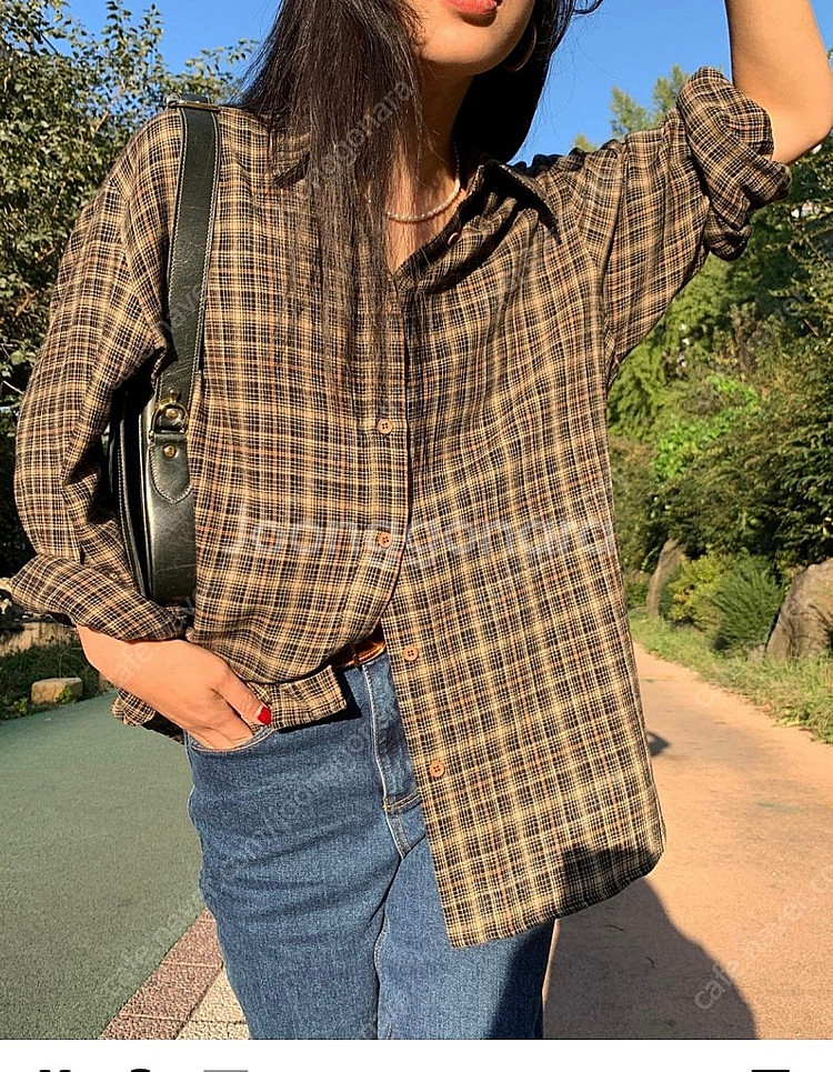 모데스트무드 modest mood informal check shirts 인포멀체크셔츠--2