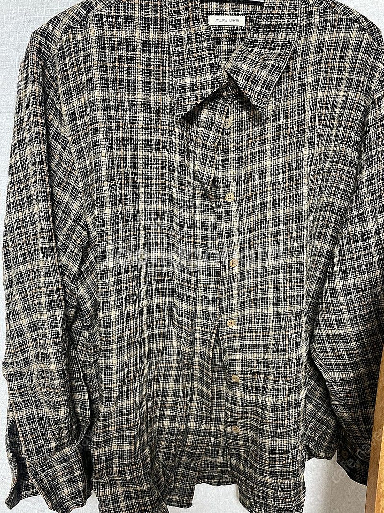모데스트무드 modest mood informal check shirts 인포멀체크셔츠--4