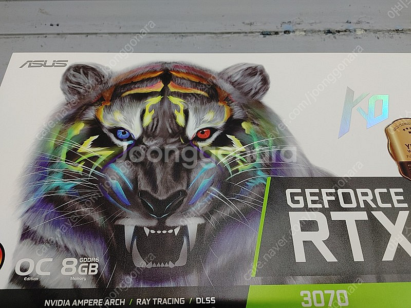 아수스 RTX 3070 KO 팝니다--6