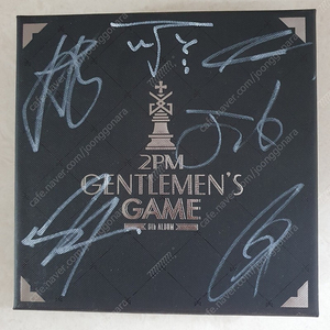 2PM 6th album <GENTLEMEN'S GAME> 싸인CD 입니다~