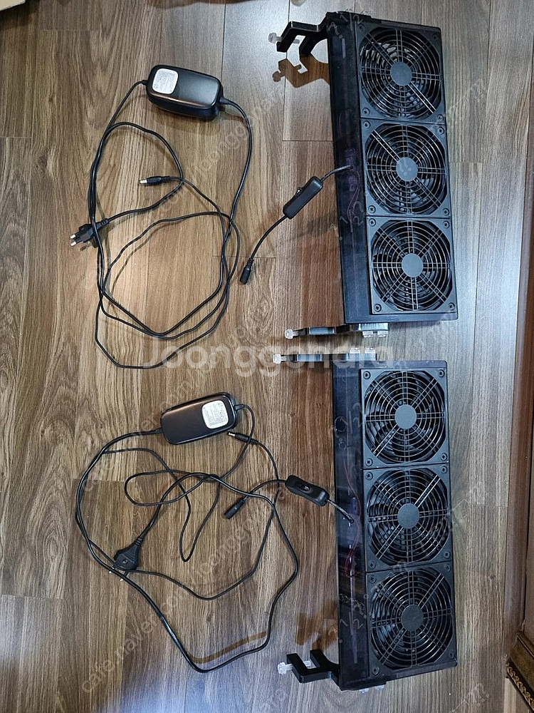 광풍 냉각팬 3구--0