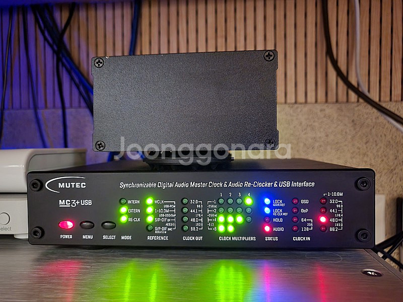 10M OCXO 마스터클럭, 뮤텍 mutec mc3+u...--1
