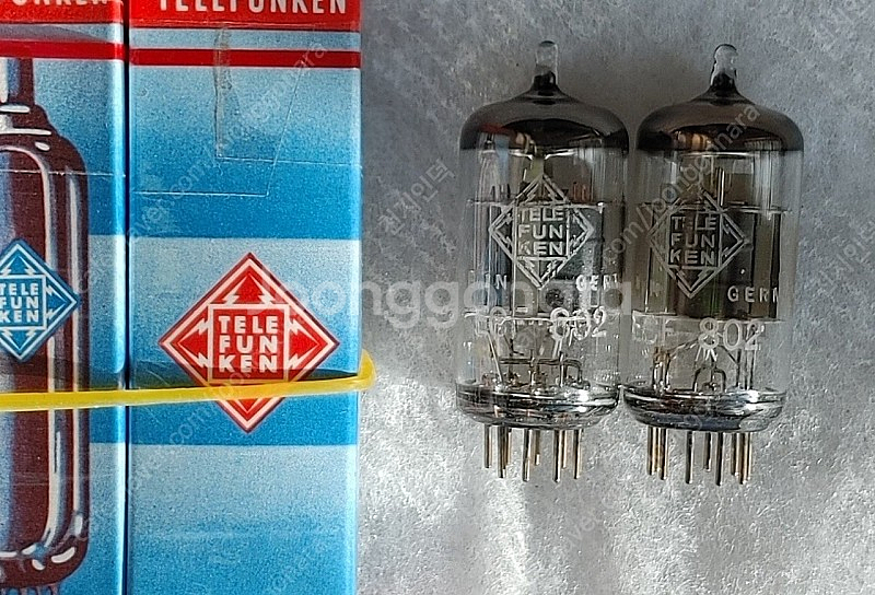Telefunken텔레푼켄 ECF802/6U8의 고신뢰관 <> NOS NIB 1개 판매--0