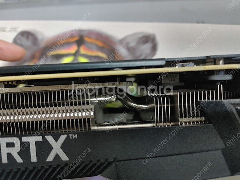 아수스 RTX 3070 KO 팝니다 채굴 X--3