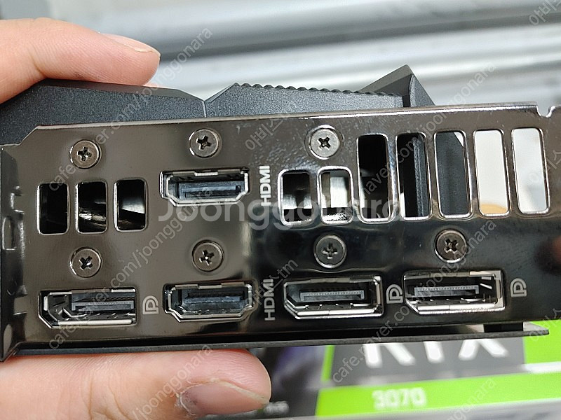 아수스 RTX 3070 KO 팝니다 채굴 X--4