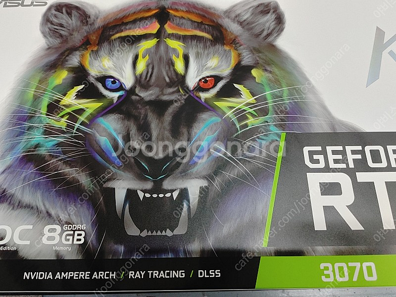 아수스 RTX 3070 KO 팝니다 채굴 X--6
